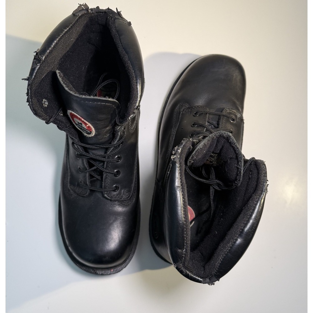 Irish Setter 83626 Farmington Black Leather Steel Toe Work Mens Boots Size 12 - Picture 11 of 12
